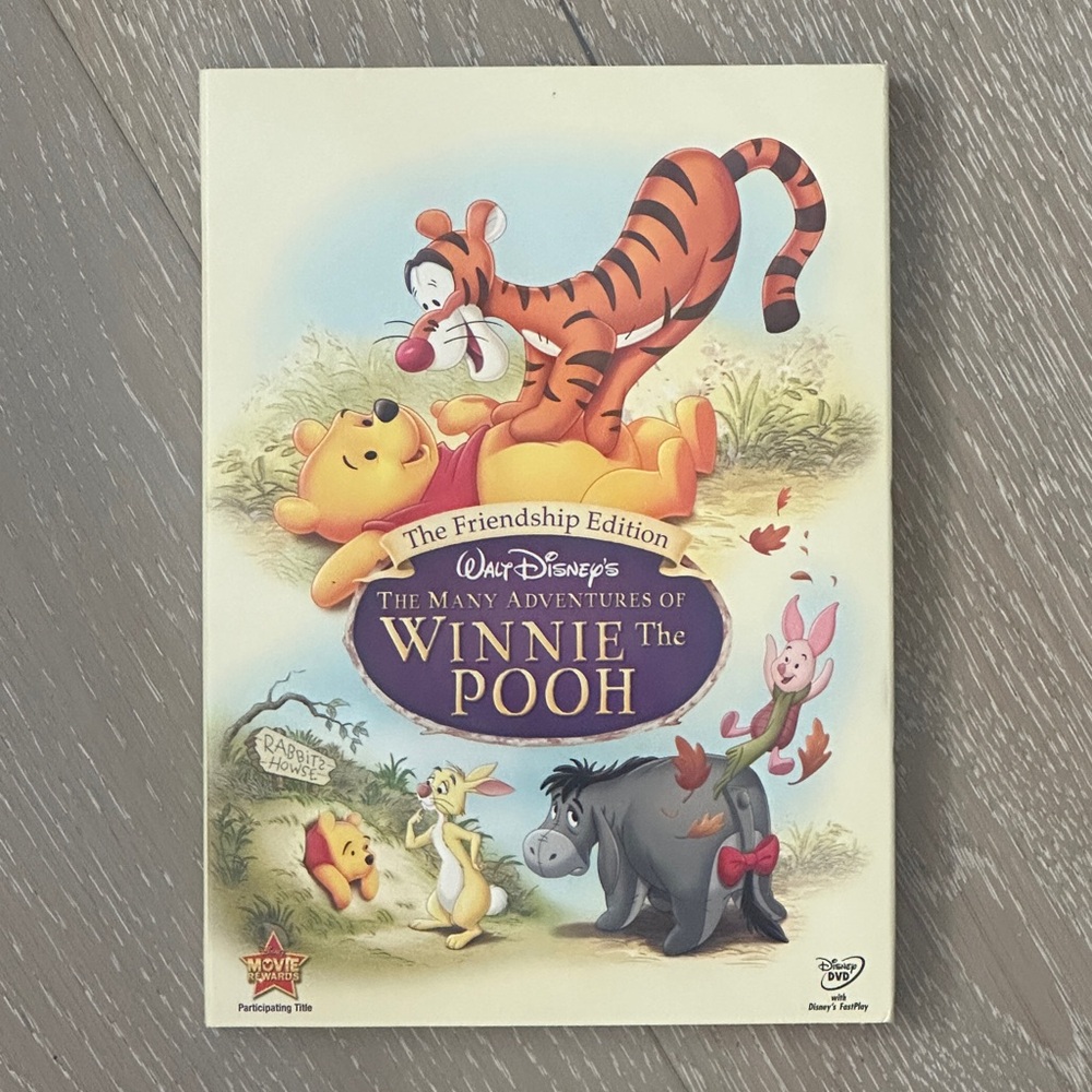 NIB Walt Disney The Many Adventures of Winnie the Pooh DVD The Friendship Editio